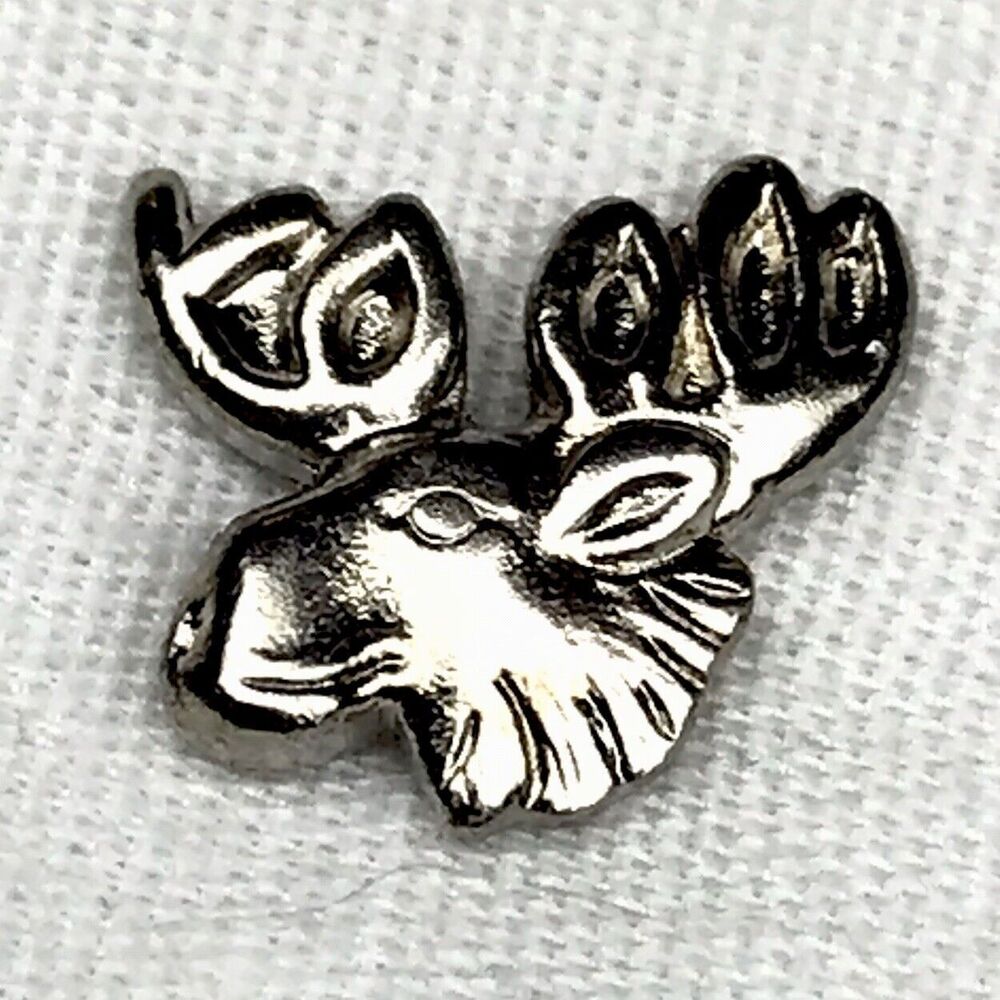 Loyal Order Moose Pin Fraternity Moosehead Small